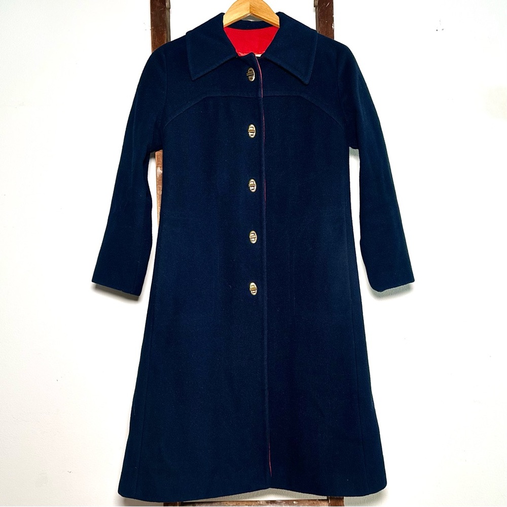 Vintage Wool Toggle Coat - Picture 3 of 13